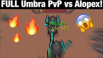 Full Umbra Hr PvP vs Alopex! - Curse Of Aros