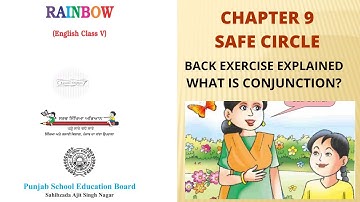 |Class 5th|English|PSEB|Chapter 9 [SAFE CIRCLE]Back Exercise Solved