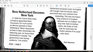 New Netherlands Bread Basket Colonies