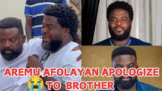 Celebrity FINALLY 😭 AREMU AFOLAYAN APOLOGIES TO BROTHER KUNLE AFOLAYAN  | Yoruba Movie 2024 drama Profile