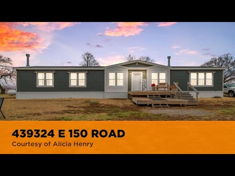 439324 E 150 ROAD, Bluejacket, OK home video tour