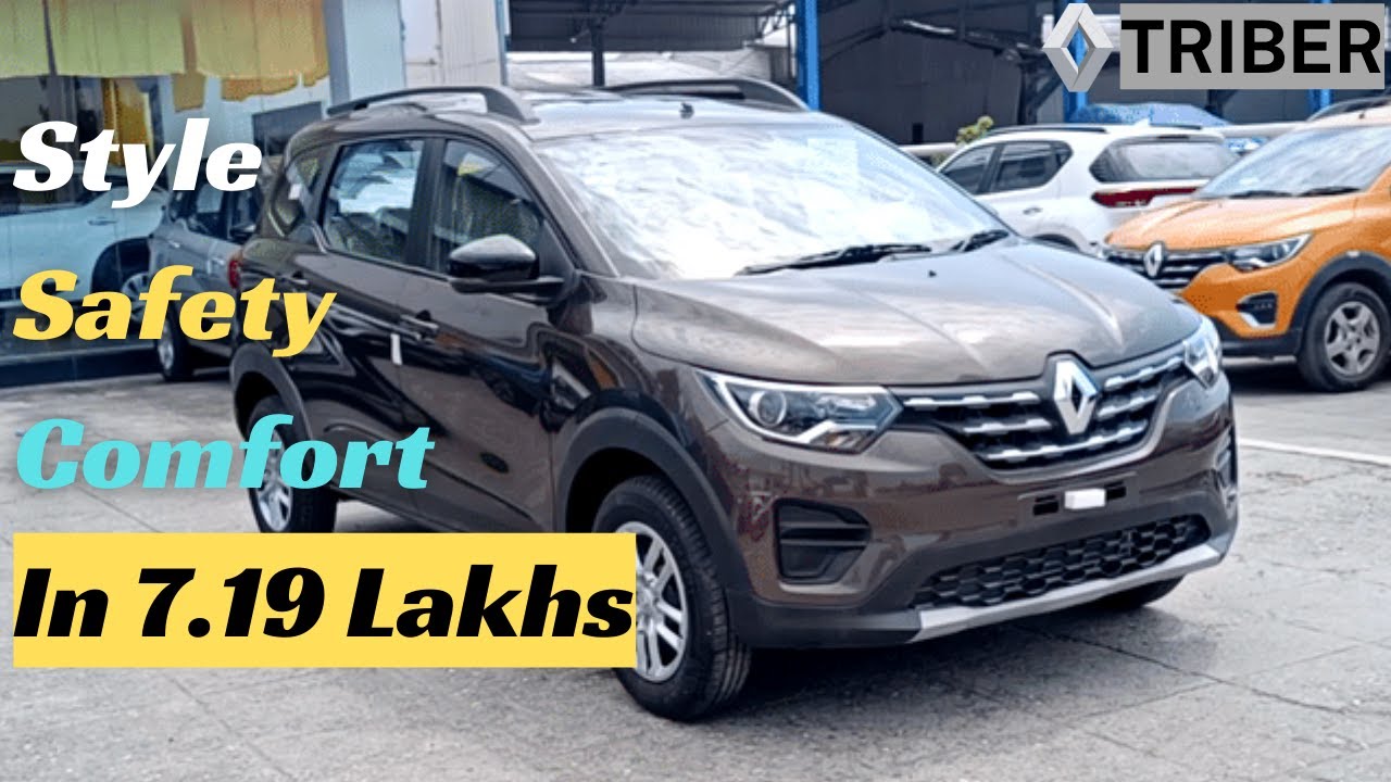 Renault TRIBER RXT | Second Top Variant | 7 Seater, Comfort, Style And ...