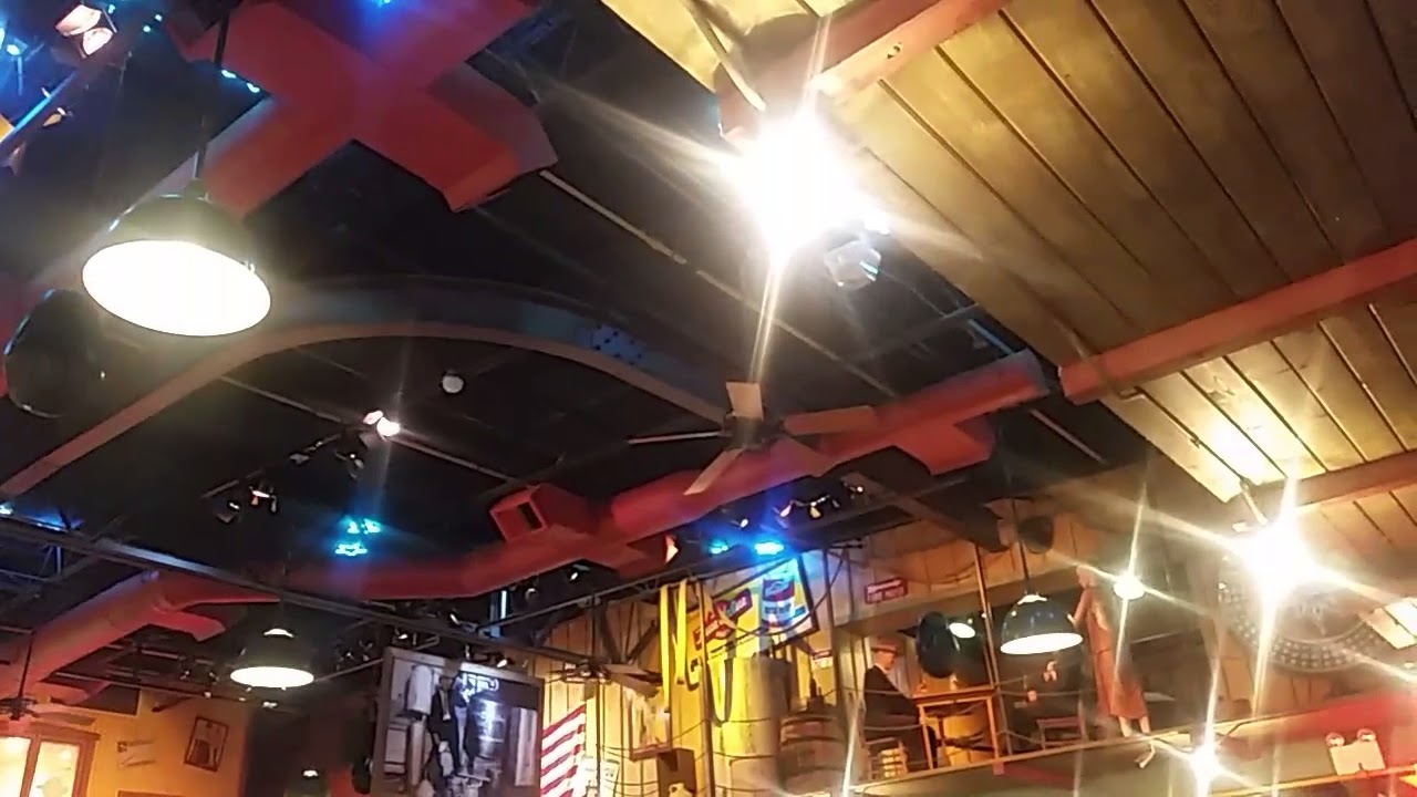 Hunter Original Ceiling Fans in Portillo's Restaurant
