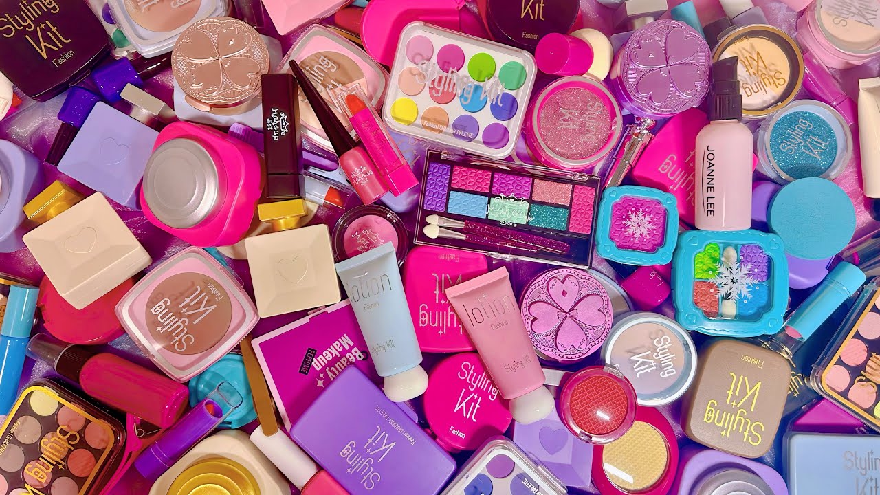 【ASMR】おもちゃのコスメasmr音まとめ4時間💄Toy Makeup asmr 4 hours💄