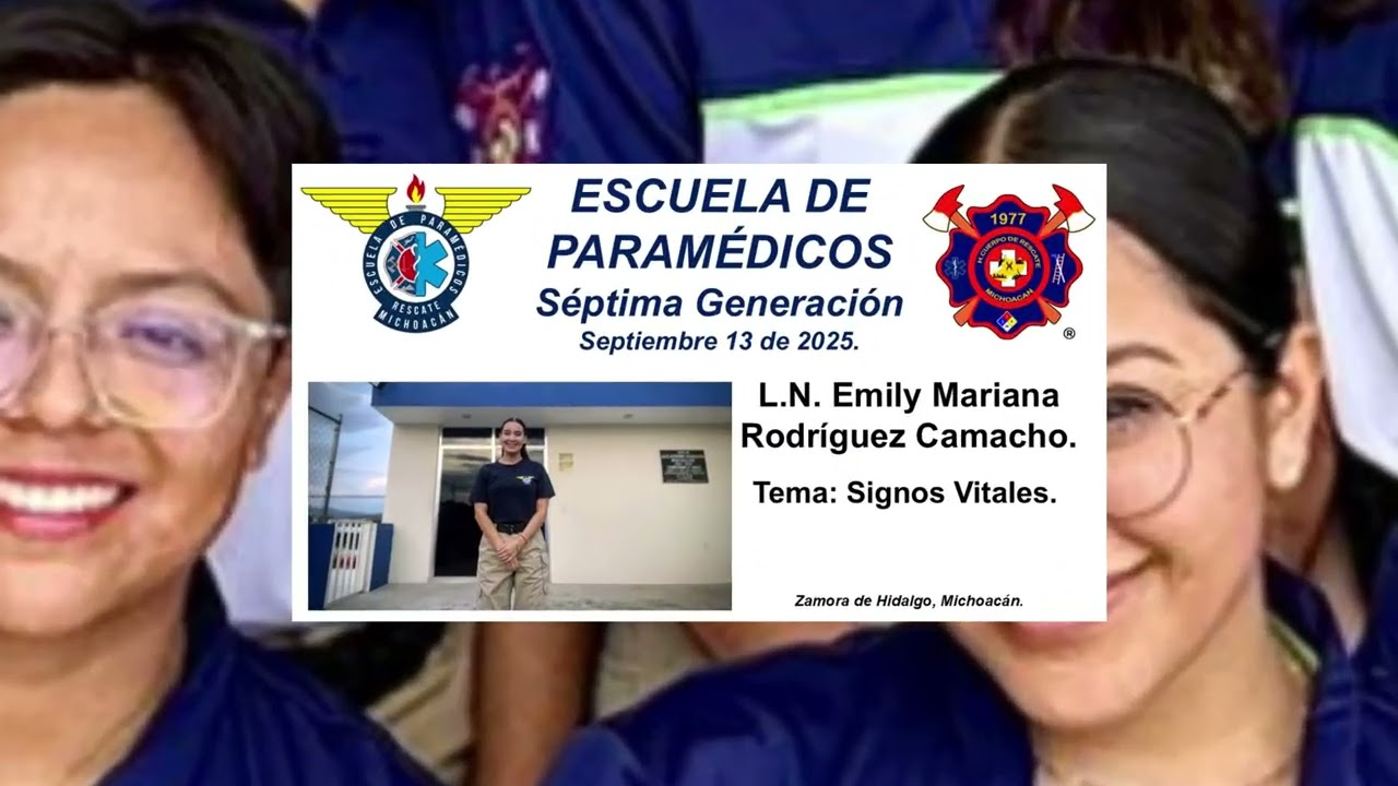 Escuela de Paramédicos RESCATE MICHOACÁN. (13.09.25).