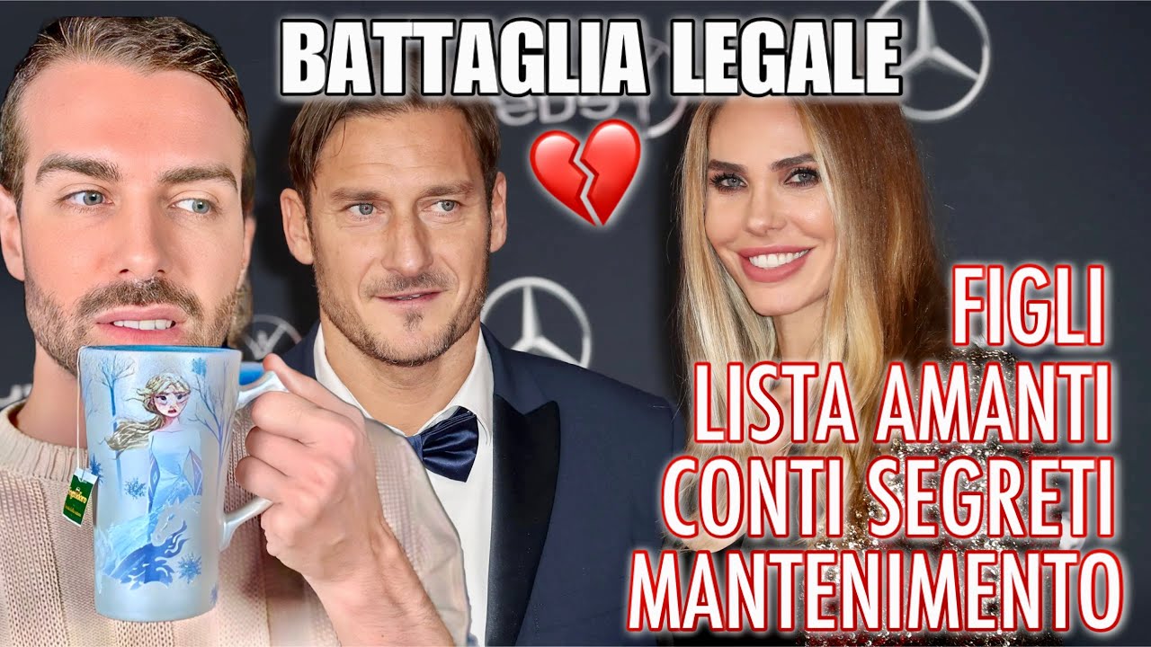 DIVORZIO ILARY BLASI vs FRANCESCO TOTTI: SI VA IN TRIBUNALE! | Spillin' the tea 🥤 (53/366)