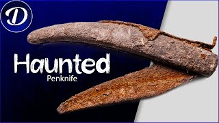 Extremely Rusty WW1 Pocket Knife Restoration (Haunted House Find)