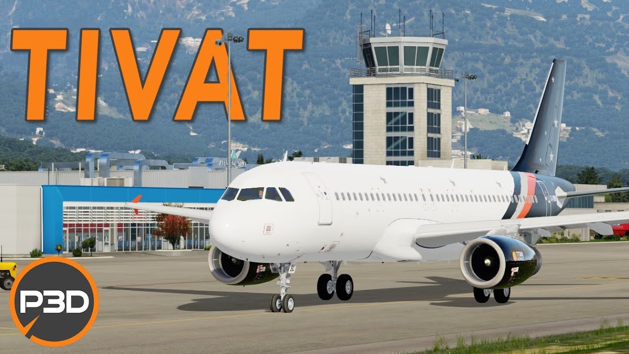 Leaving scenic TIVAT behind | Flight Sim Labs A320 | Prepar3Dv5