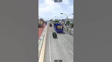 tn private bussid mod bus vs train Cross #shortsfeed #subscribe