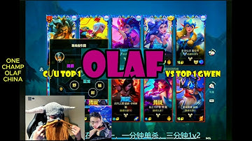 Cựu top 1 Olaf vs top 1 Gwen và cái kết