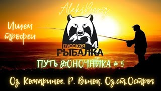 🌊 🦀🐠Русская рыбалка 4 путь доночника,  ищем трофеи ВСЕМ НХНЧ ( RUSSIAN FISHING 4)
