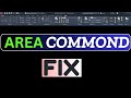 AutoCAD Area Command Not Working? Quick Fixes & Tips 🛠️