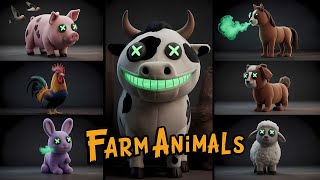 Halloween Farm Animal Sounds Song | Animals and Farm Song for Kids | Fun Nursery Rhymes screenshot 1