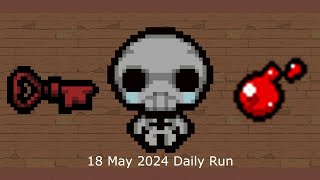 The Binding of Isaac Daily Run 18 May 2024