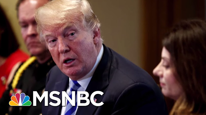 Amid Ethics Concerns, Potential 'Awful' Scenarios For President Donald Trump | Morning Joe | MSNBC