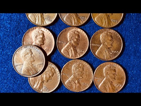 1960s Lincoln Pennies