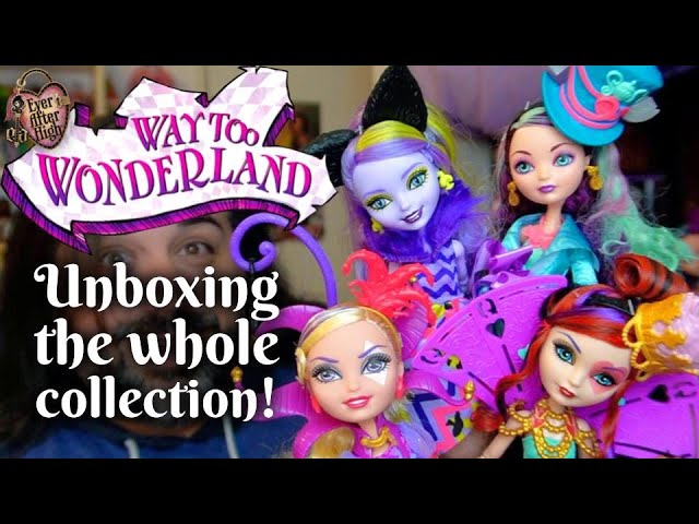  Mattel Ever After High Way Too Wonderland Lizzie Hearts Doll :  Toys & Games