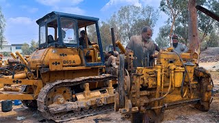 Rebuilding a Komatsu D65-A Dozer 220 HP Diesel Engine || Repairing Komatsu Dozer Engine a Bad Piston