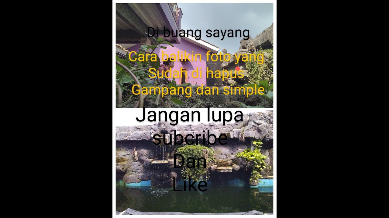 Cara tutorial mengembalikan foto yang terhapus di android Gampang dan