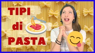 Tipi di PASTA ITALIANA più Famosi in Italia e nel Mondo! Impara le Abitudini Culinarie italiane! ❤️