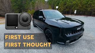 QUCIK  First time use & thoughts on the DJI Osmo Action 6 on the 2027 Kia Telluride SX