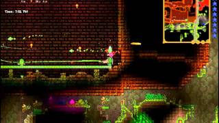 Terraria MasterABC Guide #414 Golem Mushroom Spear (1.2.3)