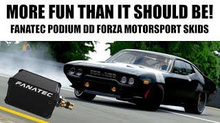 IRL drifter goes Forza drifting with direct drive Fantec Podium EP:4