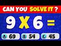 Can You Pass This Math Quiz? Test Your Skills from Easy to Expert! 🧠