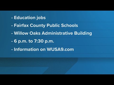 Fairfax County Public Schools recruiting government employees in job ...