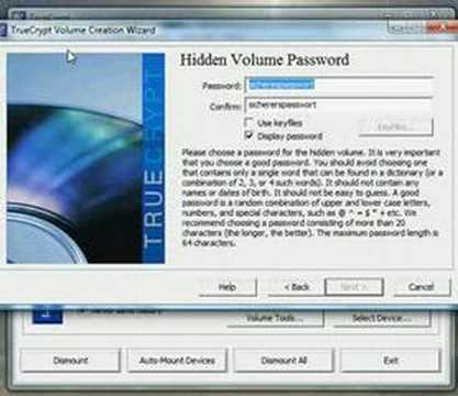 TrueCrypt Hidden Partition