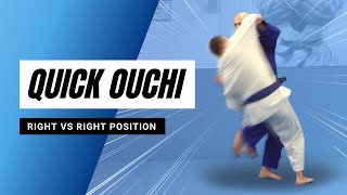Quick Ouchi Gari: Right VS Right Position Advanced Combination