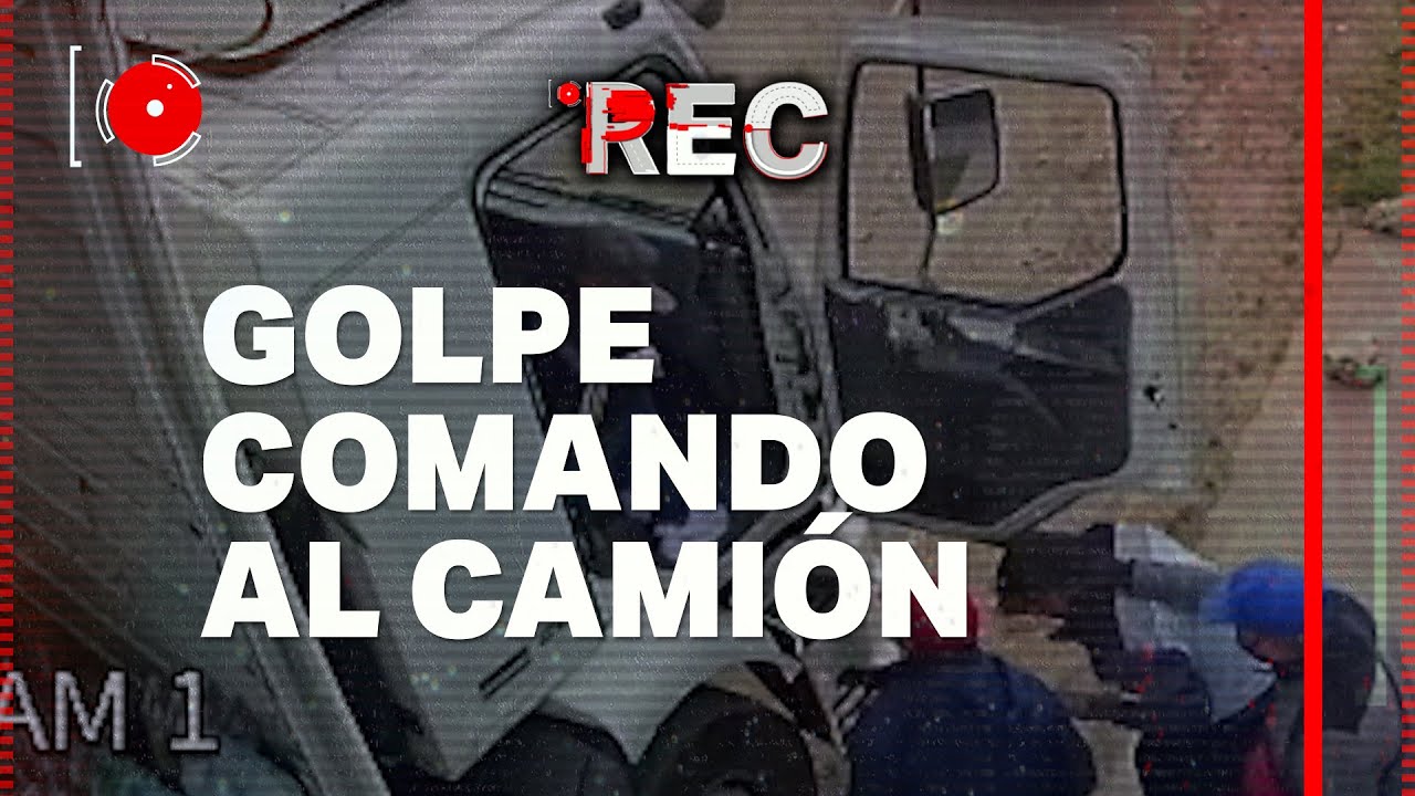 GOLPE COMANDO AL CAMIÓN - PERSECUCIÓN FRENÉTICA CONTRA MOTOCHORROS - 🔴REC