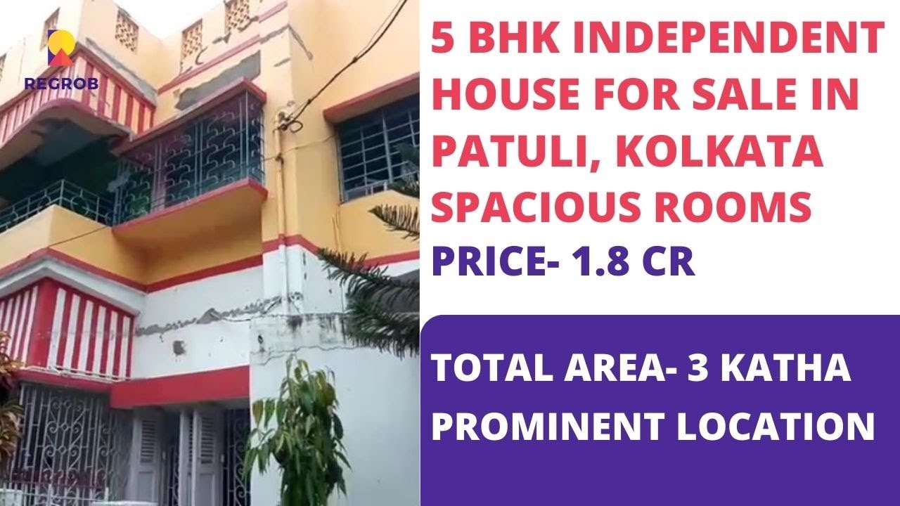5 BHK Independent House For Sale in Patuli Kolkata ☎️ 9319434015