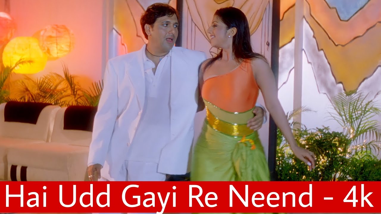 Hai Udd Gayi Re Neend 4k Video Song  Govinda Sushmita Sen Rambha  ShawaN Al MahmuD