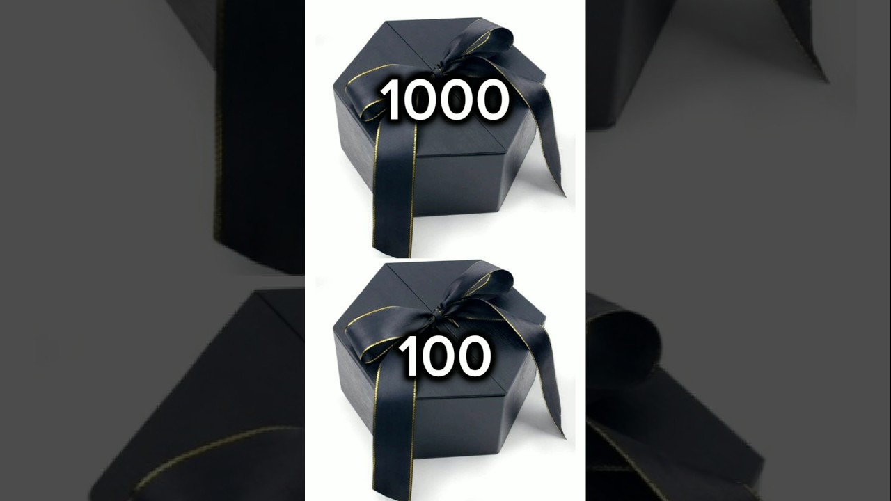 choose your gift box challenge 