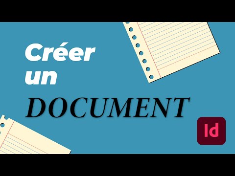 Vidéo: Qu'est-ce qu'un document prédéfini dans InDesign ?