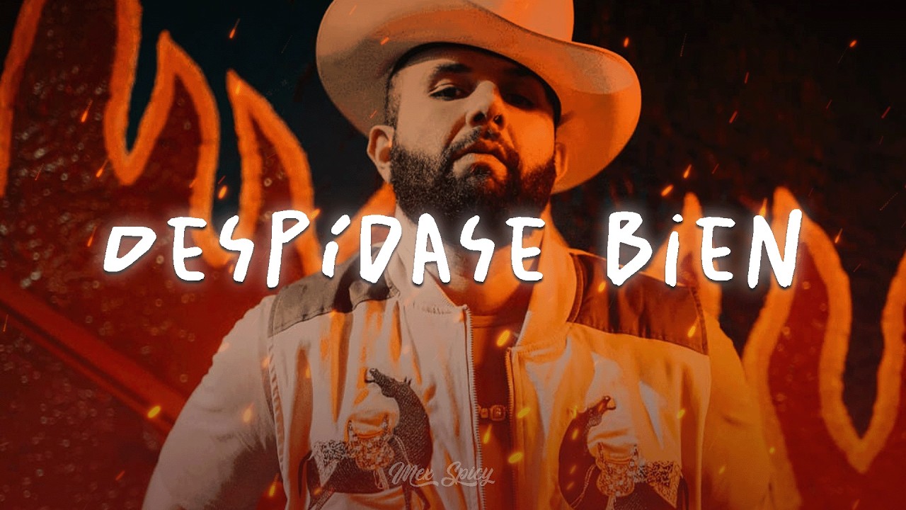 Carín León - Despídase Bien Lyrics | Regional Mexicano