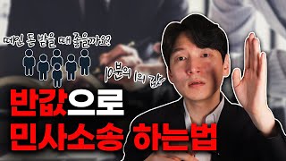 90%는 잘 모르는 반값으로 민사소송하는 법 [생존법률]