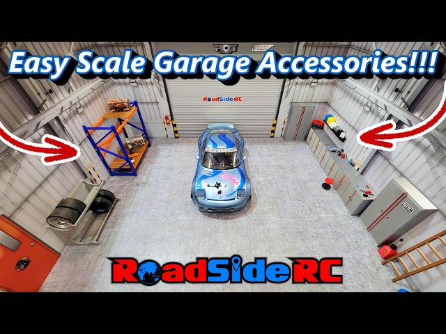 YOU CAN DO IT!! Scale Accessories for your RC Garage 