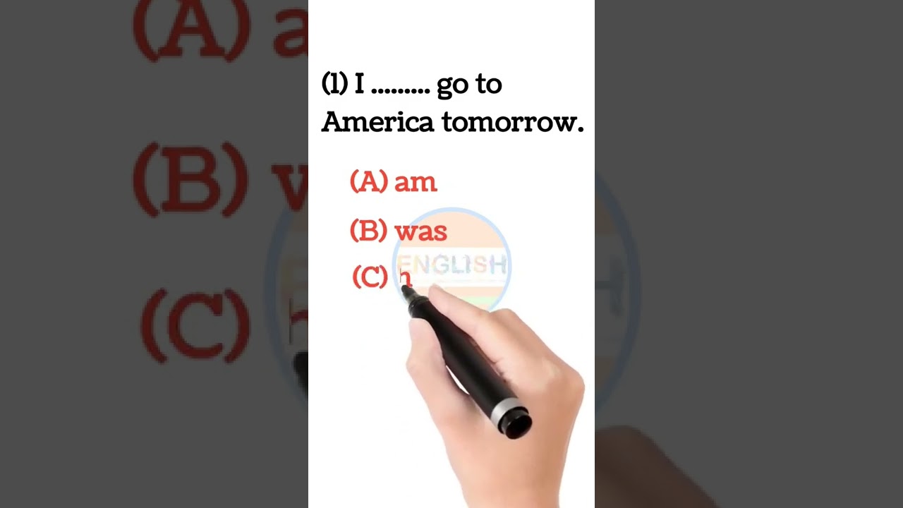 English tense questions video.