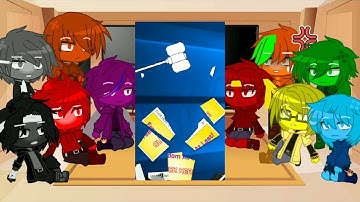 Stickmans(AvM/A) reaction to Actually Shorts (part 2)@alanbecker