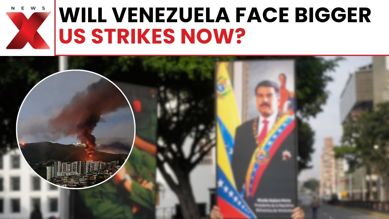 US Captures Venezuela President Maduro After Massive Military Strikes In Caracas | NewsX