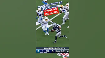 DEUCE VAUGHN ✭ #COWBOYS RB MAKING MOVES IN PRESEASON vs #CHARGERS! 🔥 “Smol” RB #Highlights! 👀 #NFL thumbnail