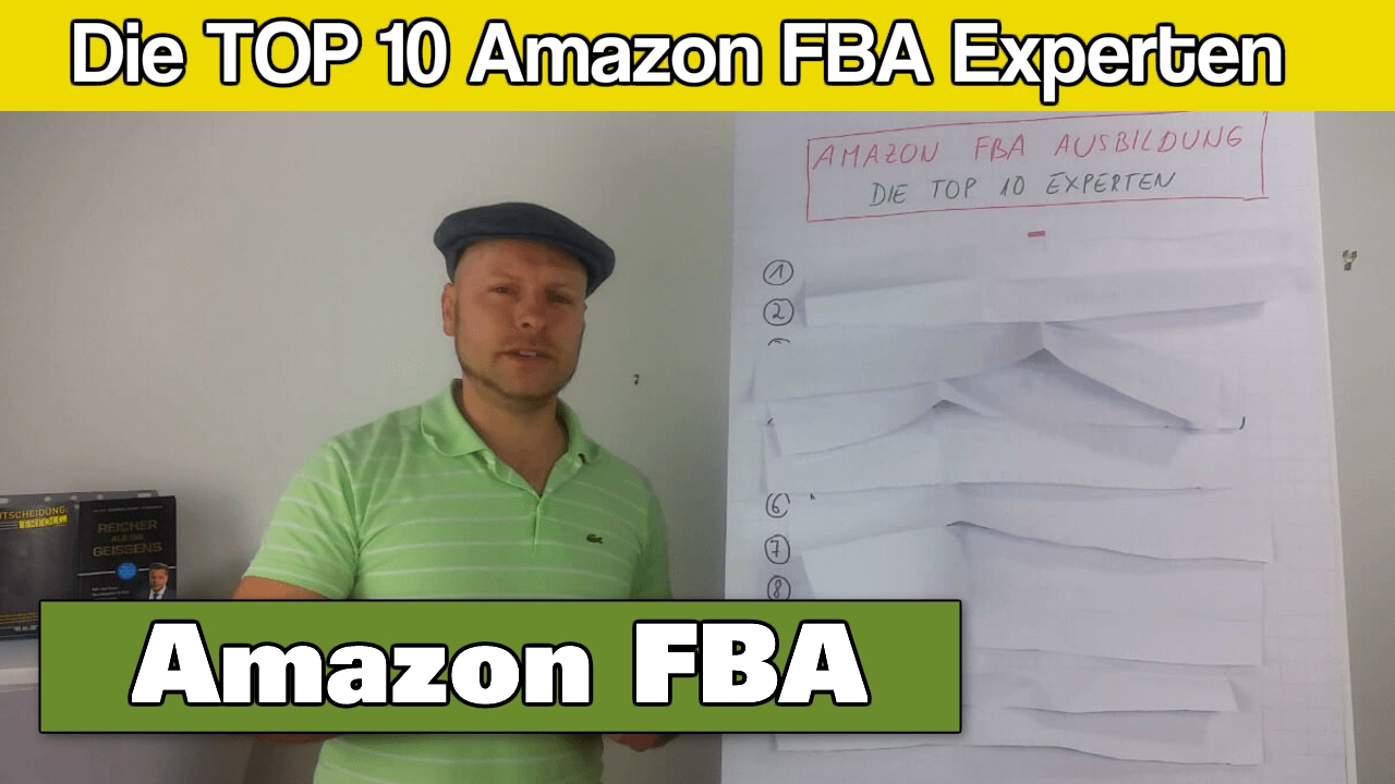 AMAZON FBA LERNEN - Die Top 10 Amazon FBA Experten - YouTube