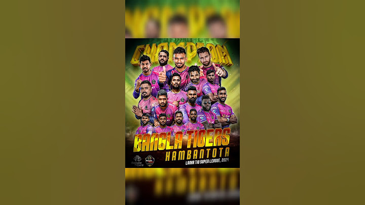 Hambantota Bangla Tigers Champion 🏆 Lanka T10 Super League 2024 #lankat10league #lanka #lankat10