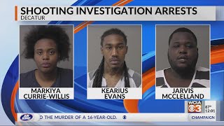 3 arrested for murder in Decatur, police still investigating
