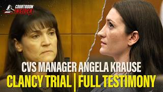 FULL TESTIMONY | CVS Manager Angela Krause testifies in Lindsay Clancy murder trial