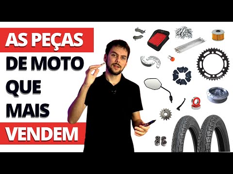 QUAIS AS PEÇAS DE MOTOS QUE MAIS VENDEM NA MOTO PEÇAS E OFICINAS DE MOTOS - PRODUTOS IMPORTANTES