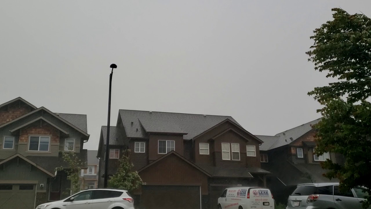 Severe storm Edmonton July 16, 2020
