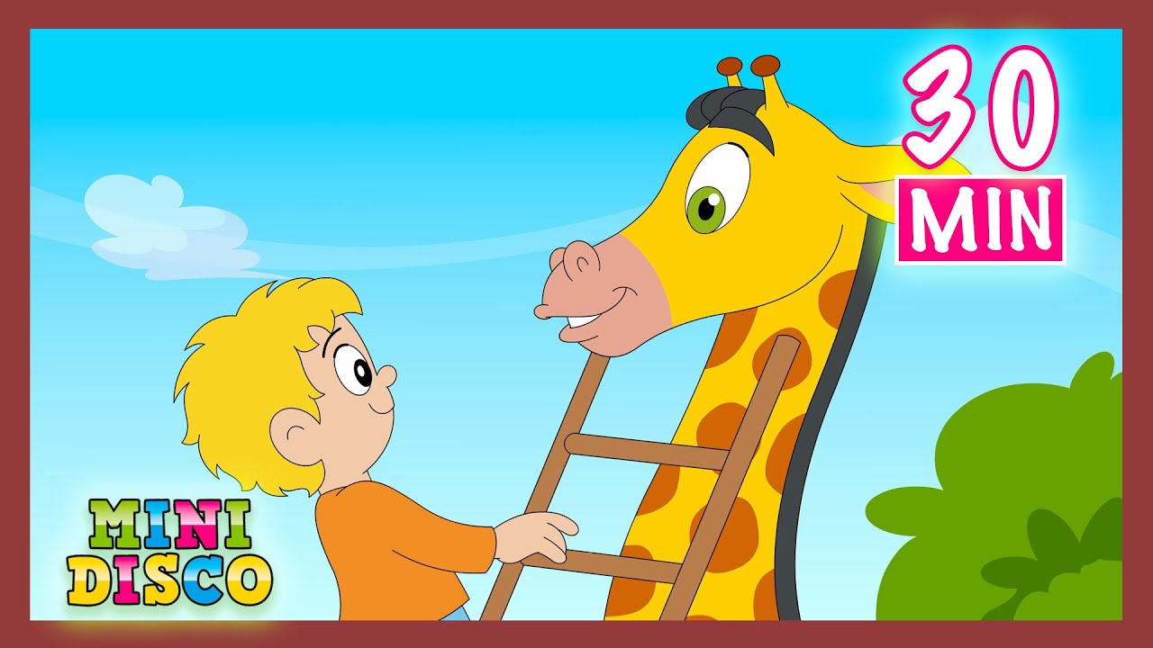 Dikkertje Dap en meer Klassieke Kinderliedjes🦒 | 30min ⏰ | Minidisco